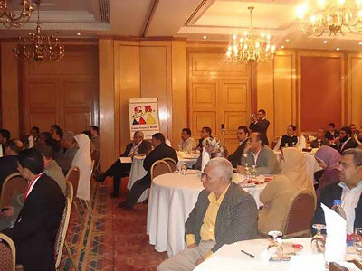 Our Workshop at Concorde El Salam Hotel Cairo 2008